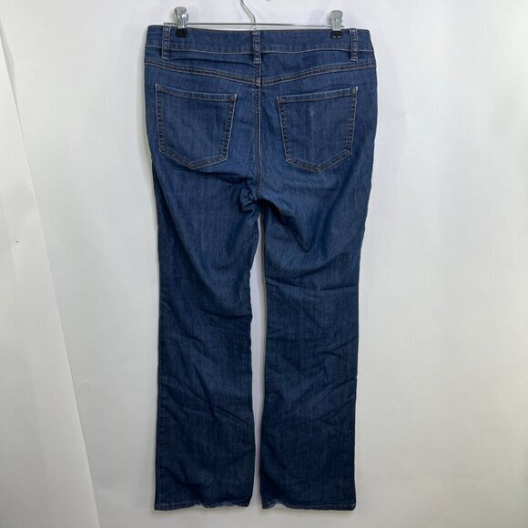 Cabi Jeans 6 203R Bootcut‎ Dark Wash Denim Blue Mid Rise Regular 31 Inseam - Picture 6 of 11